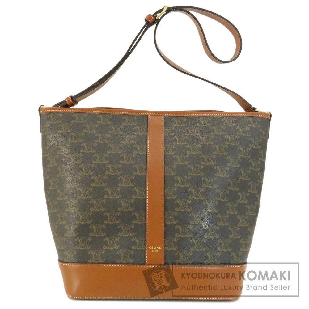 Celine Triomphe Bucket Hobo Bag